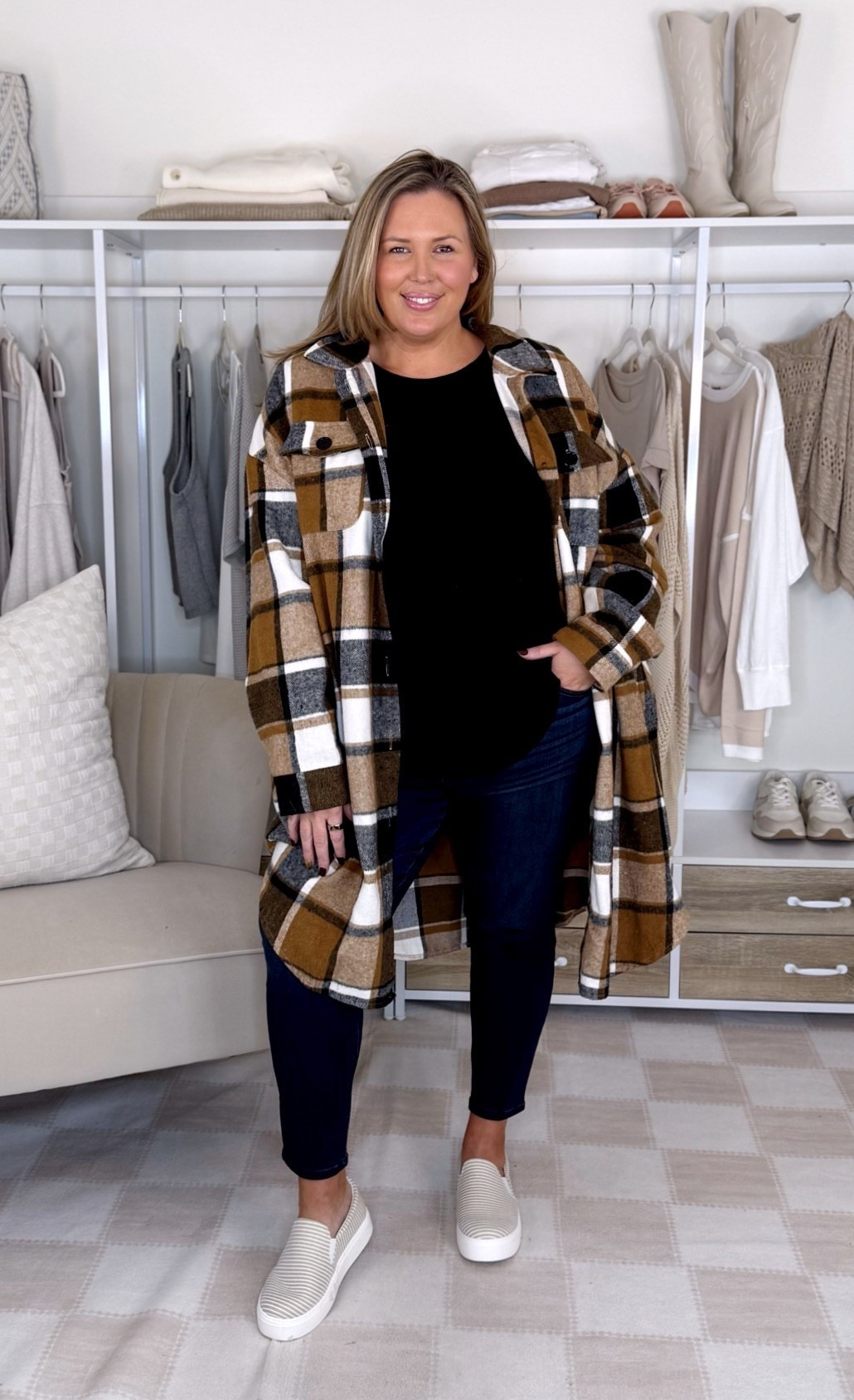 Amazon plus size fashion on my size 18/20/2X body! 

Jeans: I’m wearing a size 20, they run true!

Flannel Shacket, size up! I’m in the 22 so size up two! Black top - TTS, I’m in 20 but could do 18

Amazon fashion, Amazon finds, fall fashion, fall outfits, plus size fashion, trendy fashion, chic outfit casual outfits 

#LTKPlusSize #LTKFindsUnder100 #LTKMidsize