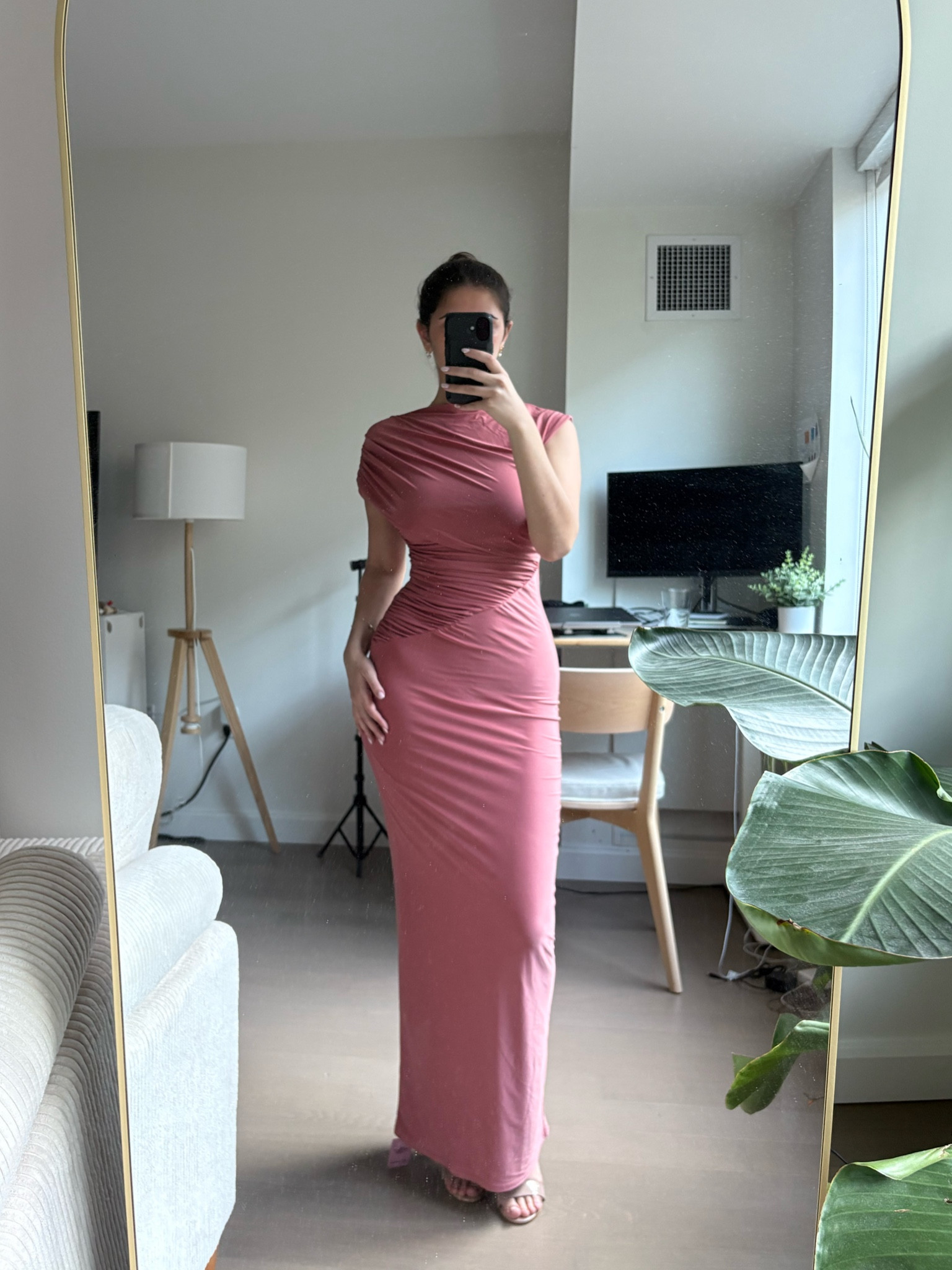 another wedding guest dress option! love this color—wearing a size 0 