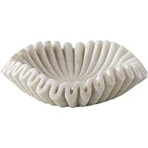 Marble Bowl Fruit Bowl, Stone Bowl Decorative Bowl Decorative Trays Marble Fruit Bowl Marble Ruff... | Amazon (US)