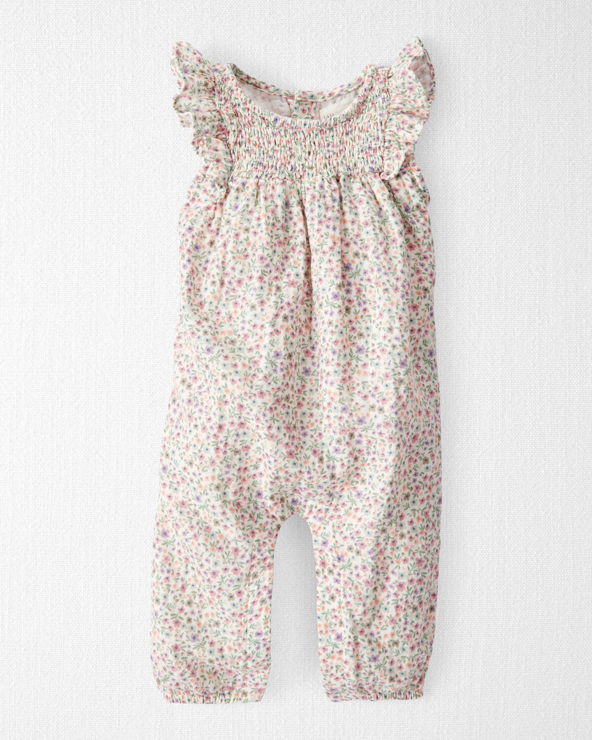 Baby Organic Cotton Gauze Jumpsuit - Little Planet | Carter's | Carter's Inc