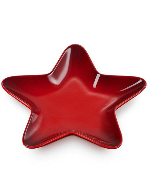 Le Creuset Star Plate 20cm Cerise | David Jones | David Jones (Australia & New Zealand)
