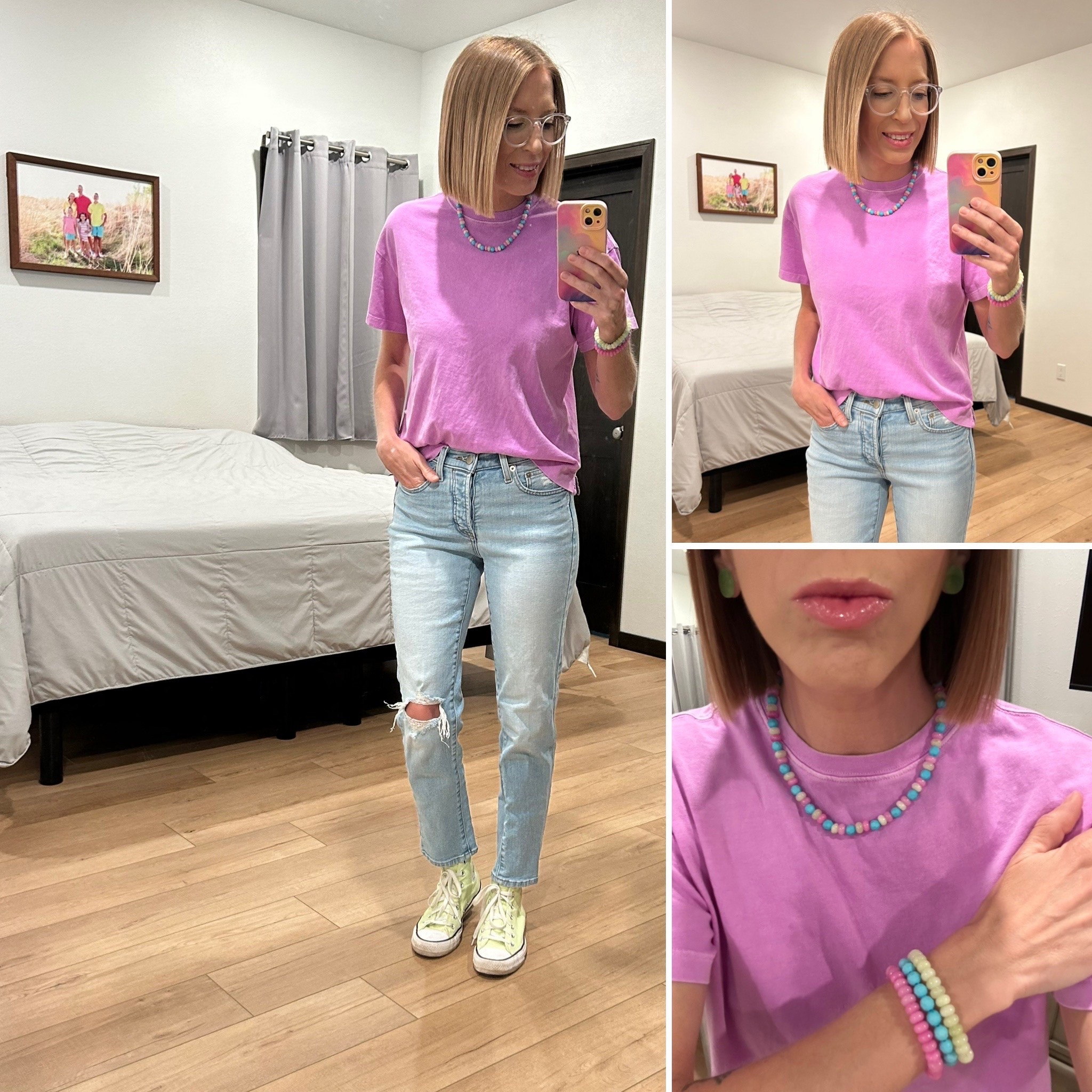 Light spring purple/pink! Love this color so much!🫶🏼