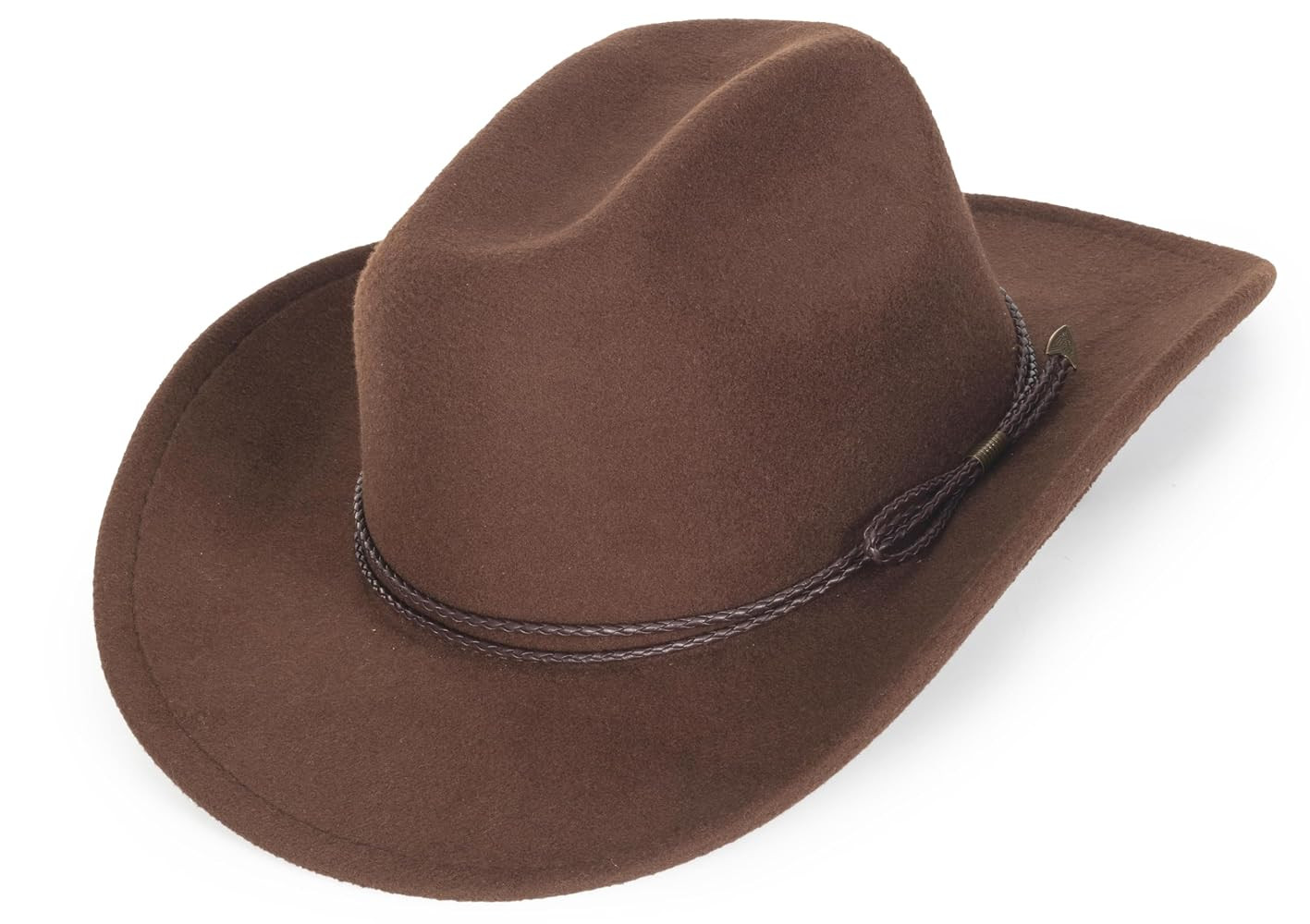 Western Cowboy Hat for Men Women Classic Fedora Hat with Buckle Belt (Size:M-L) | Amazon (US)