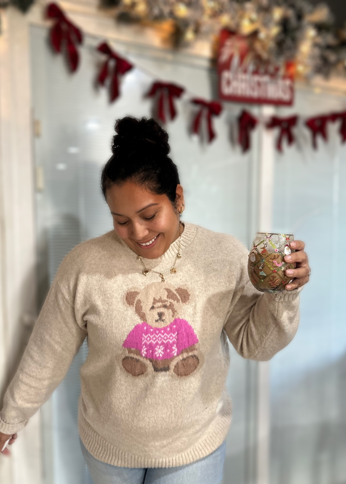 Cute sweaters and coffee cups are my jam! 🧸🎅

#LTKFindsUnder50 #LTKMidsize #LTKHoliday