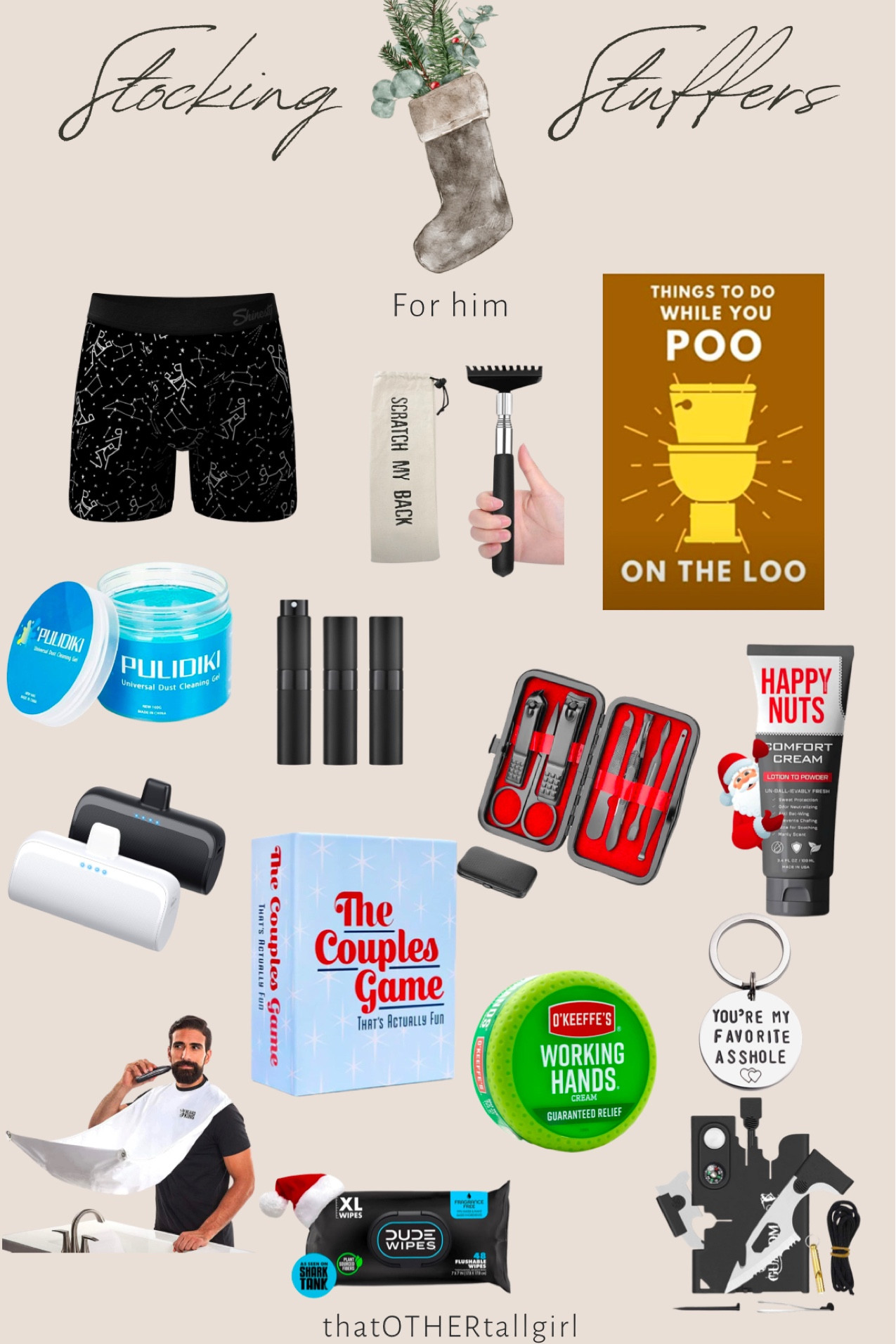 Stocking stuffers for him 

#LTKHoliday #LTKGiftGuide