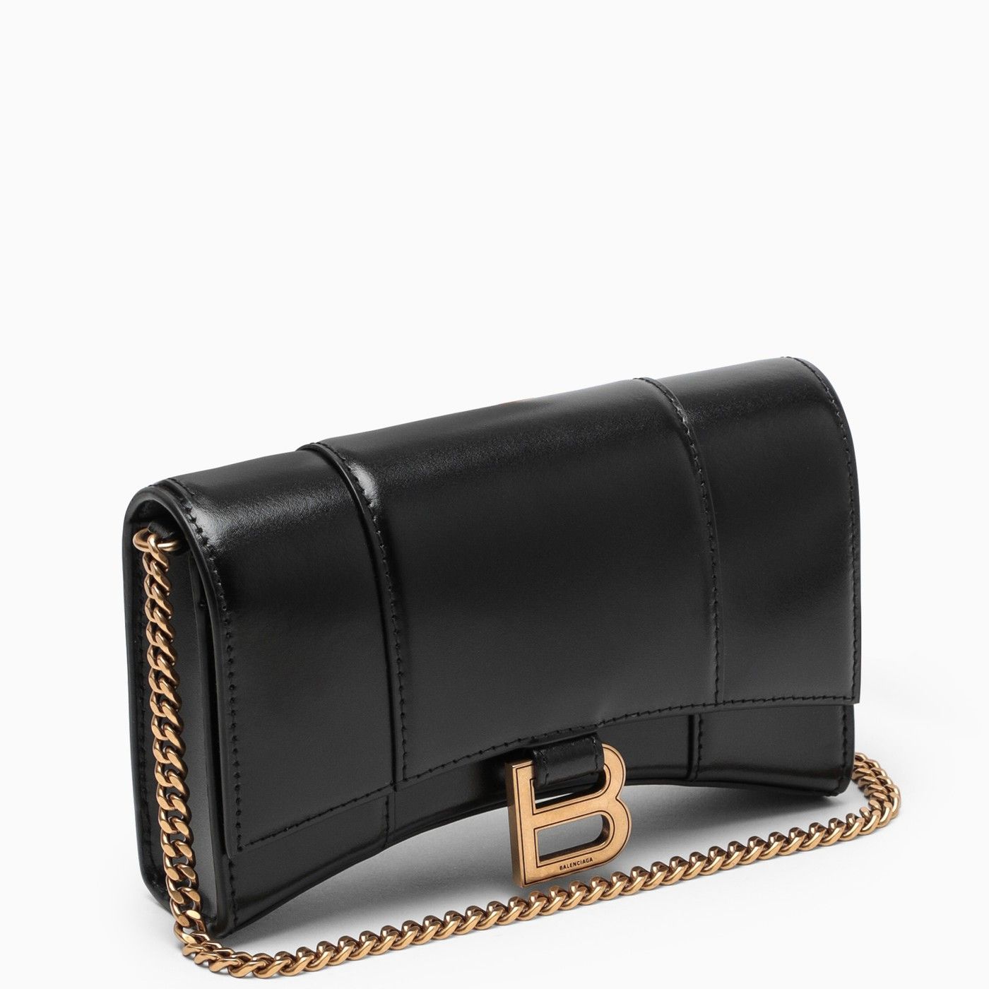 Black Hourglass chain wallet | The Double F