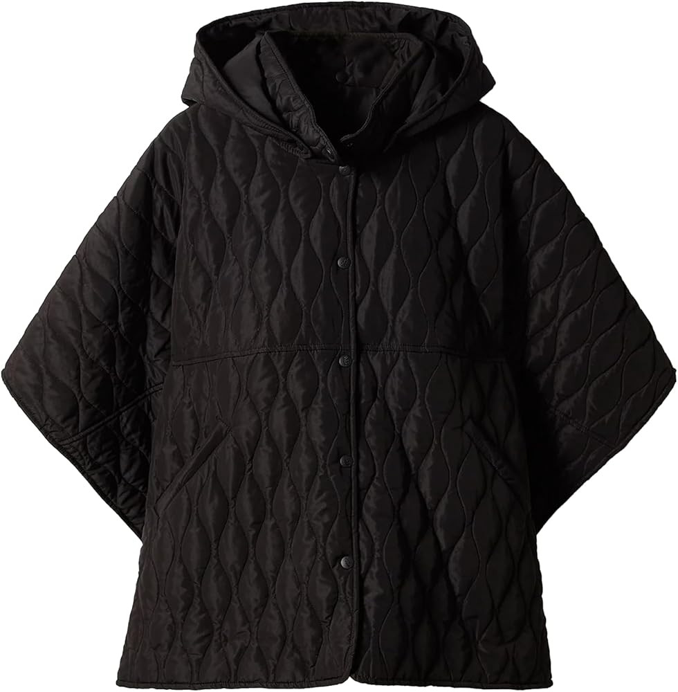 Songling Womens Oversized Splice Quilted Poncho Lightweight Puffer Jacket Hoddie Button Down Casu... | Amazon (US)