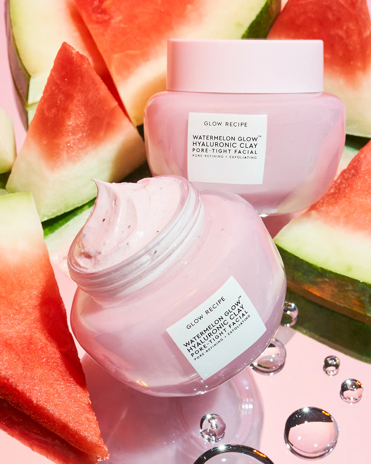 Watermelon Glow Hyaluronic Clay Pore-Tight Facial | Glow Recipe