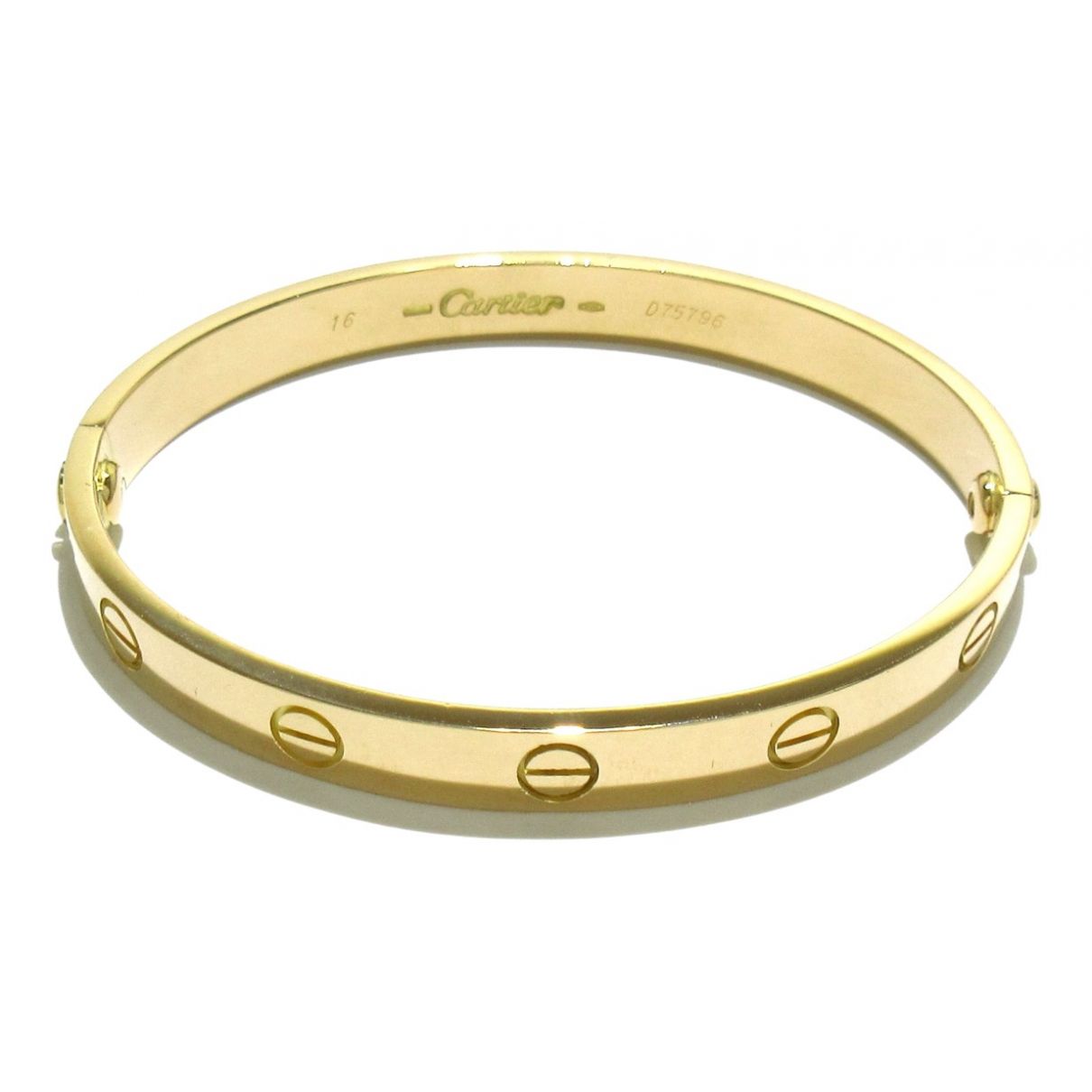 Cartier Love Gold Yellow gold Bracelets | Vestiaire Collective (Global)