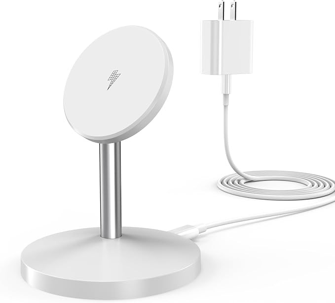 Magnetic Wireless Mag Safe Charger iPhone Stand,Magnet Wireless iPhone Charger Stand 6FT Fast Mag... | Amazon (US)
