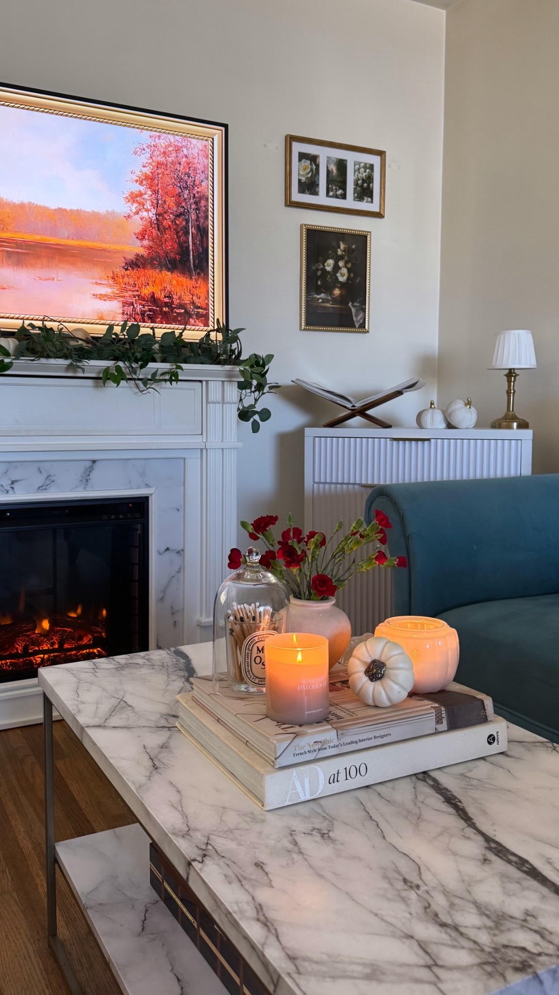 Fall home decor for coffee table & fire place 

#LTKHome #LTKHoliday #LTKHalloween