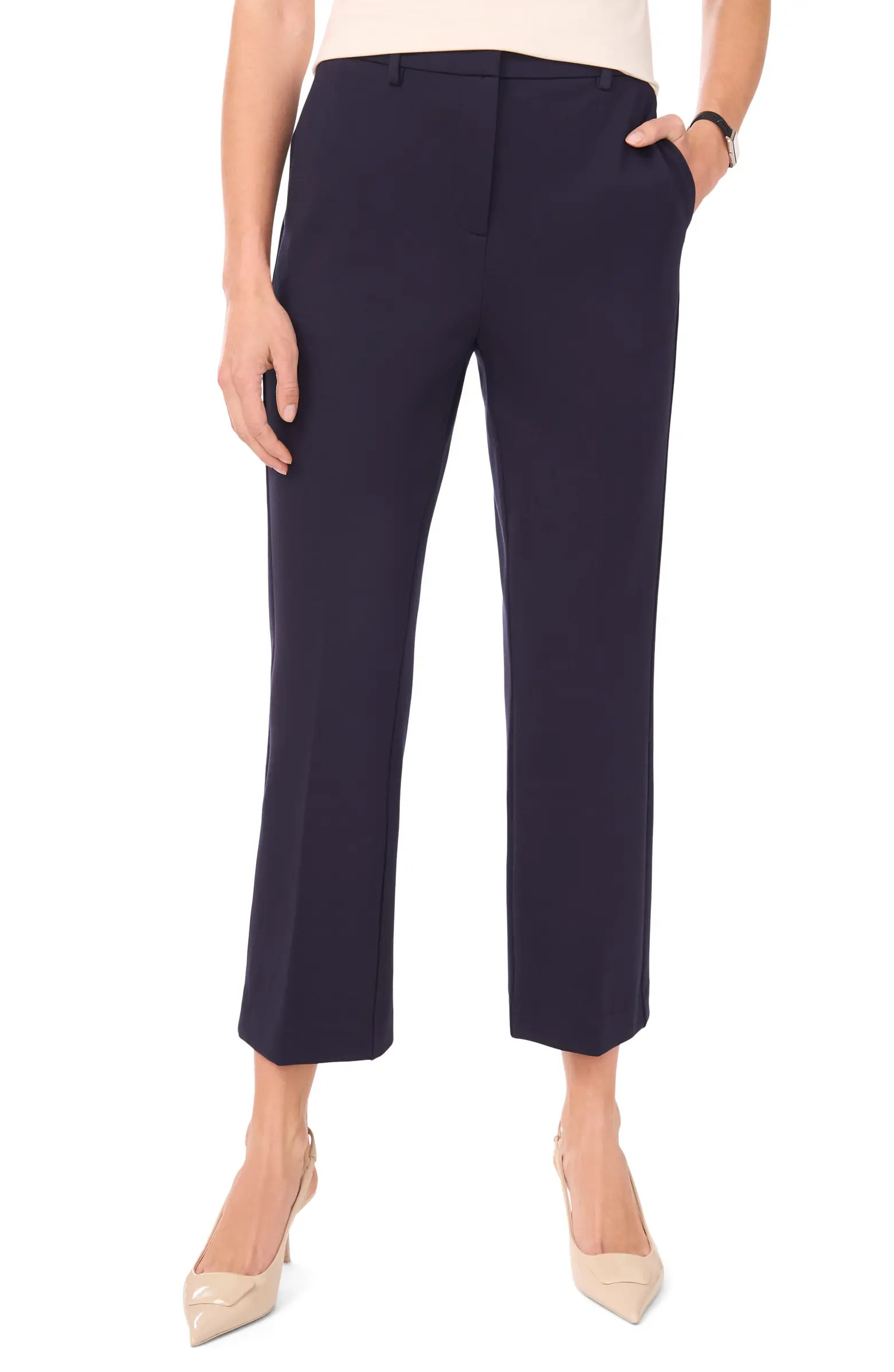Halogen® Ponte Knit Kick Flare Leg Pants | Nordstrom | Nordstrom