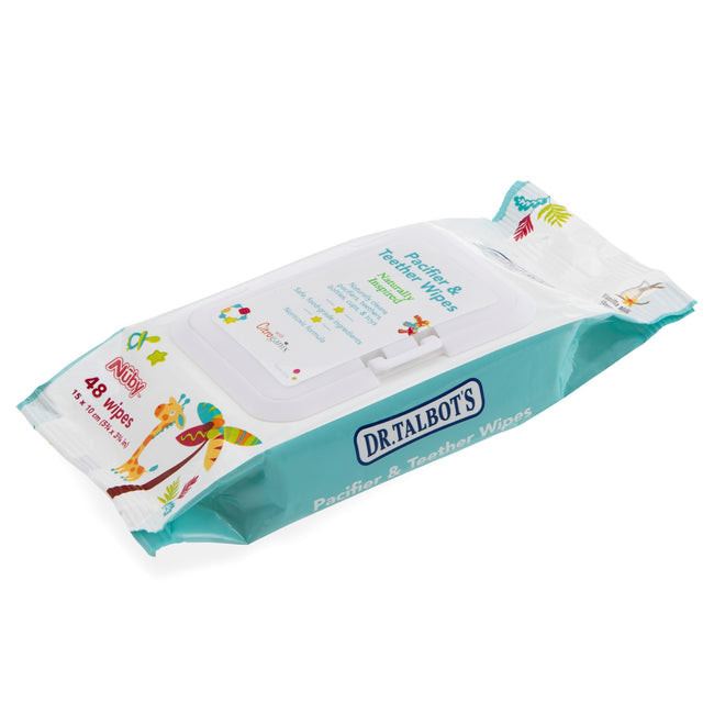 Pacifier and Teether Wipes for Easy Cleaning | Dr. Talbot’s (US)