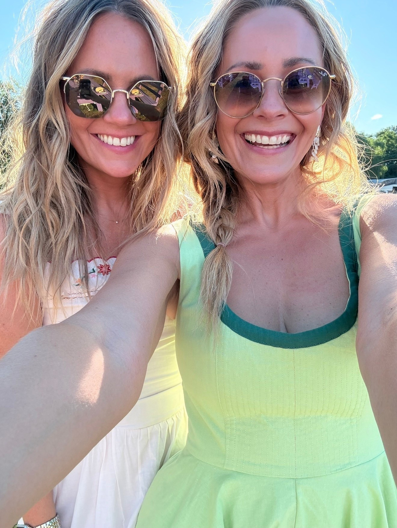 Happy Birthday to my sister!! One of our Sunnies is a dupe! Can you tell which one??

#LTKgrwm #LTKootd #LTKmomlife