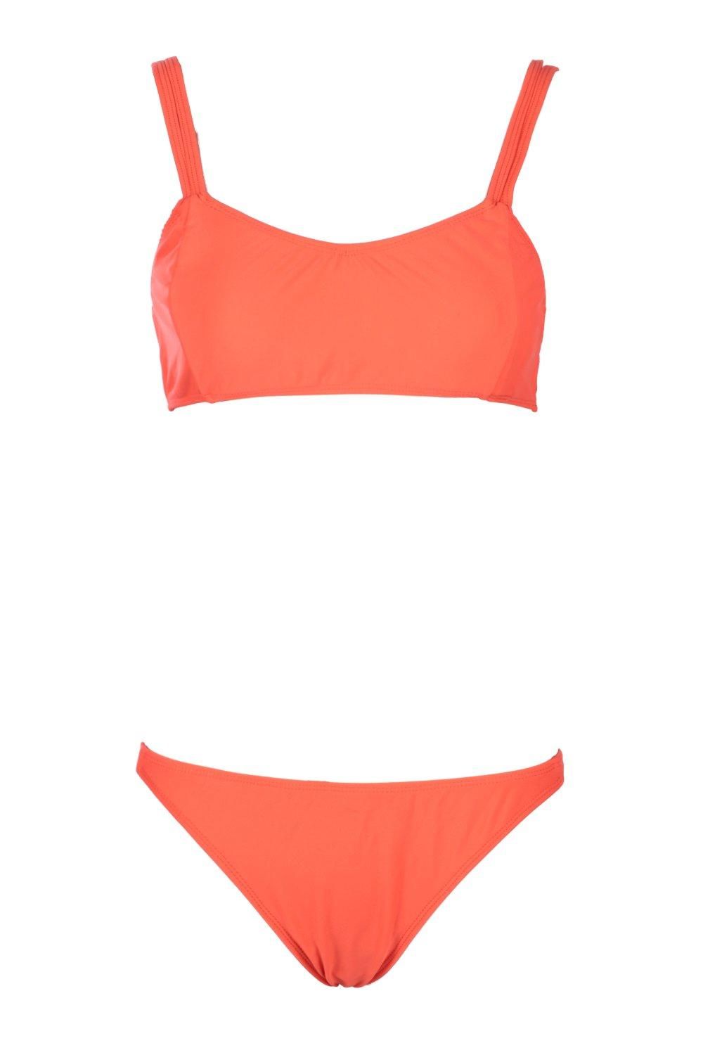 Paphos Skinny Strap Bikini | Boohoo.com (US & CA)