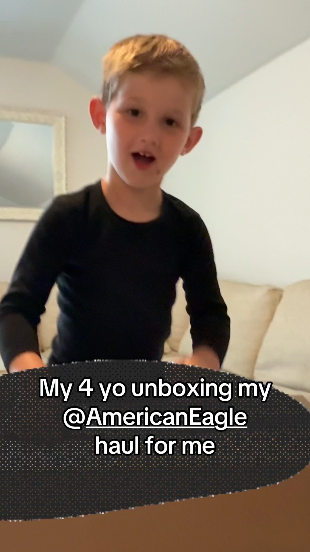 My 4yo unboxing my American Eagle haul 🫶🏼

#LTKFindsUnder100 #LTKSeasonal #LTKSaleAlert