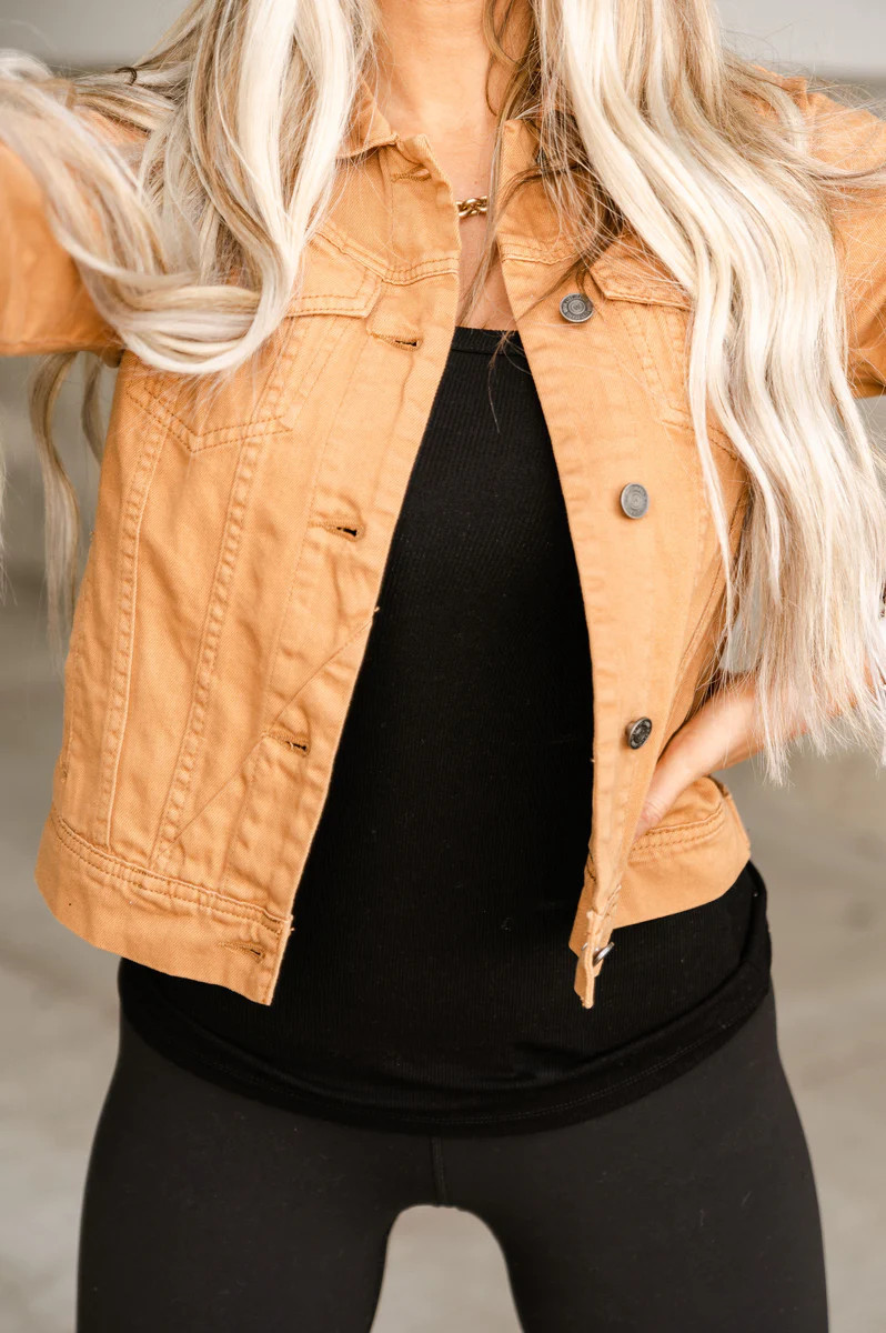 Woodrow Jacket - Camel | Mindy Mae's Market
