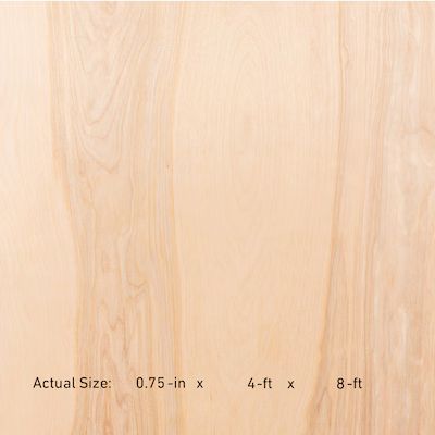 3/4-in HPVA Birch Plywood, Application as 4 X 8 Lowes.com | Lowe's
