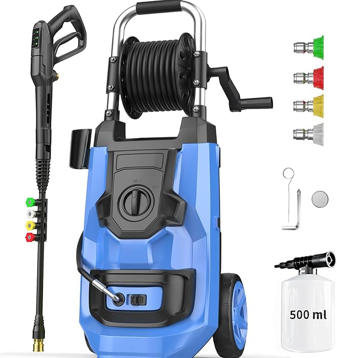 commowner𝐏𝐨𝐰𝐞𝐫 𝐖𝐚𝐬𝐡𝐞𝐫 𝟓𝟎𝟎𝟎𝐏𝐒𝐈 Portable with... | Amazon (US)