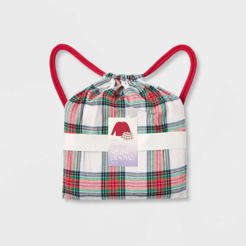Women's Plaid 3pc Backpack and Pajama Set - Stars Above™ | Target