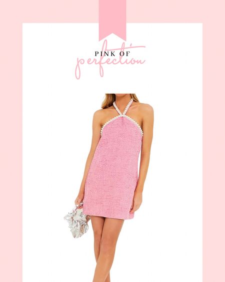 This pink tweed dress with pearl detailing is perfect for wedding showers, baby showers, wedding guest, luncheons and so much more! It’s under $200 and won’t last long. 💕 

#LTKparties #LTKSeasonal #LTKwedding