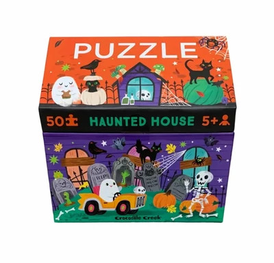 50 Piece Puzzle- Haunted House | JoJo Mommy