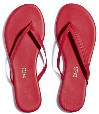 TKEES Lilly Pigments Leather Flip Flops | Dillard's | Dillard's