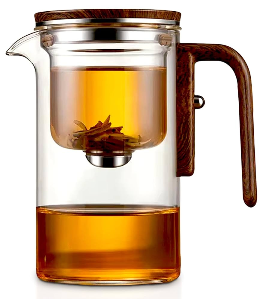 Enchanti Tea Pot, Witchcraft TeaPot, Magic Teapot with Infuser, Enchanted Glass Teapot with Strai... | Amazon (US)