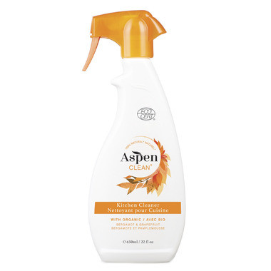 AspenClean Kitchen Cleaner Organic Bergamot Grapefruit | Well.ca