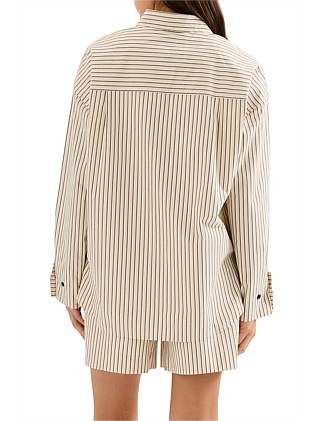 Nude Lucy Organic Poplin Shirt | David Jones | David Jones (Australia & New Zealand)