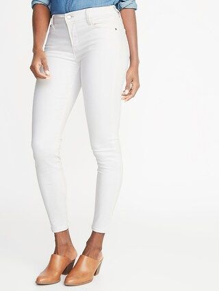 Mid-Rise Clean-Slate Built-In Sculpt Rockstar Super Skinny Ankle Jeans for Women | Old Navy US