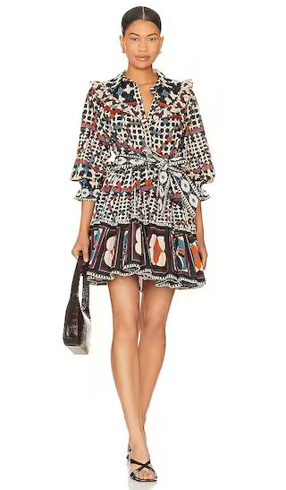 Lotte Mini Dress in Deco | Revolve Clothing (Global)