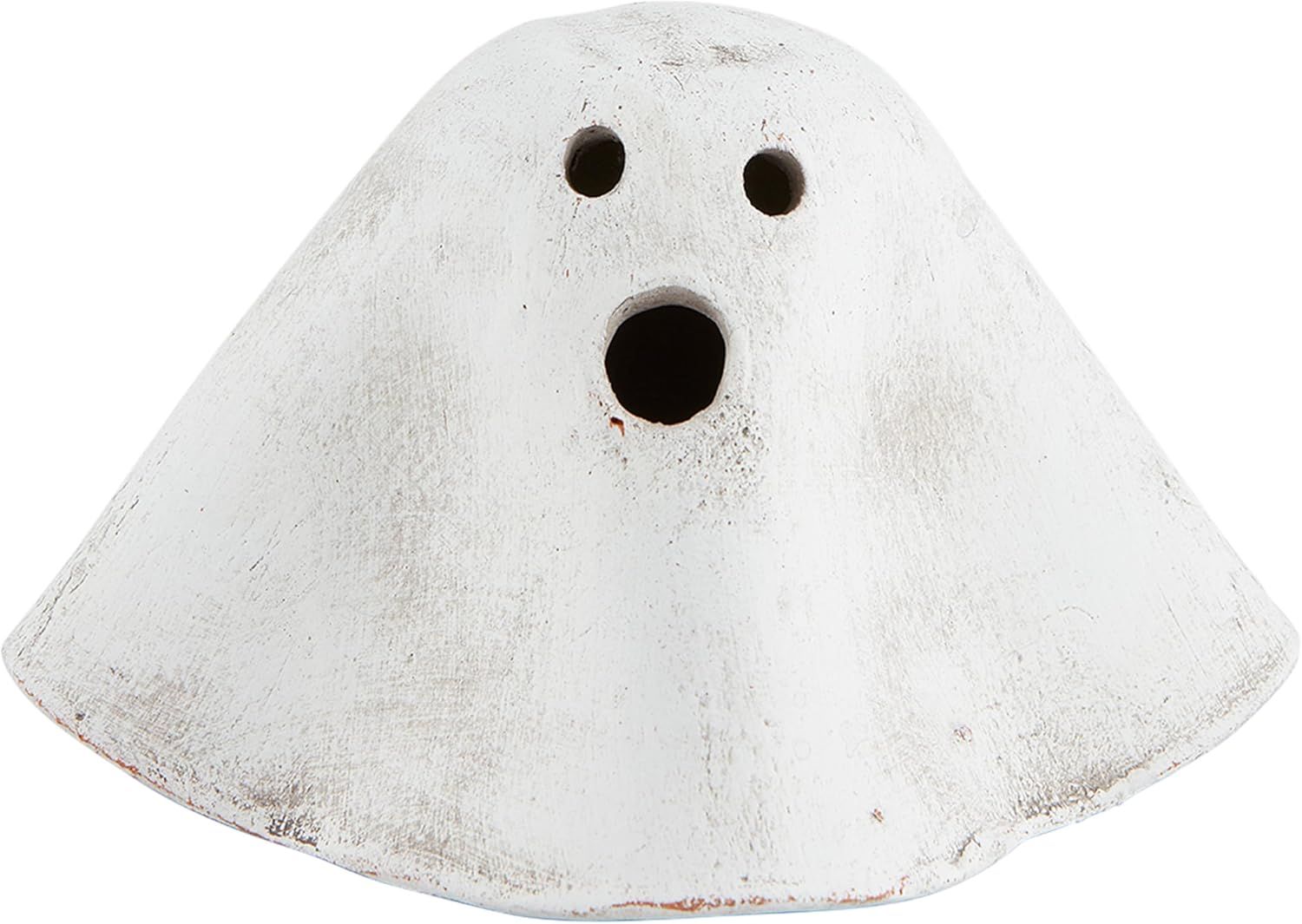 Mud Pie Terra Ghost Votive, Small, 3" x 3" | Amazon (US)