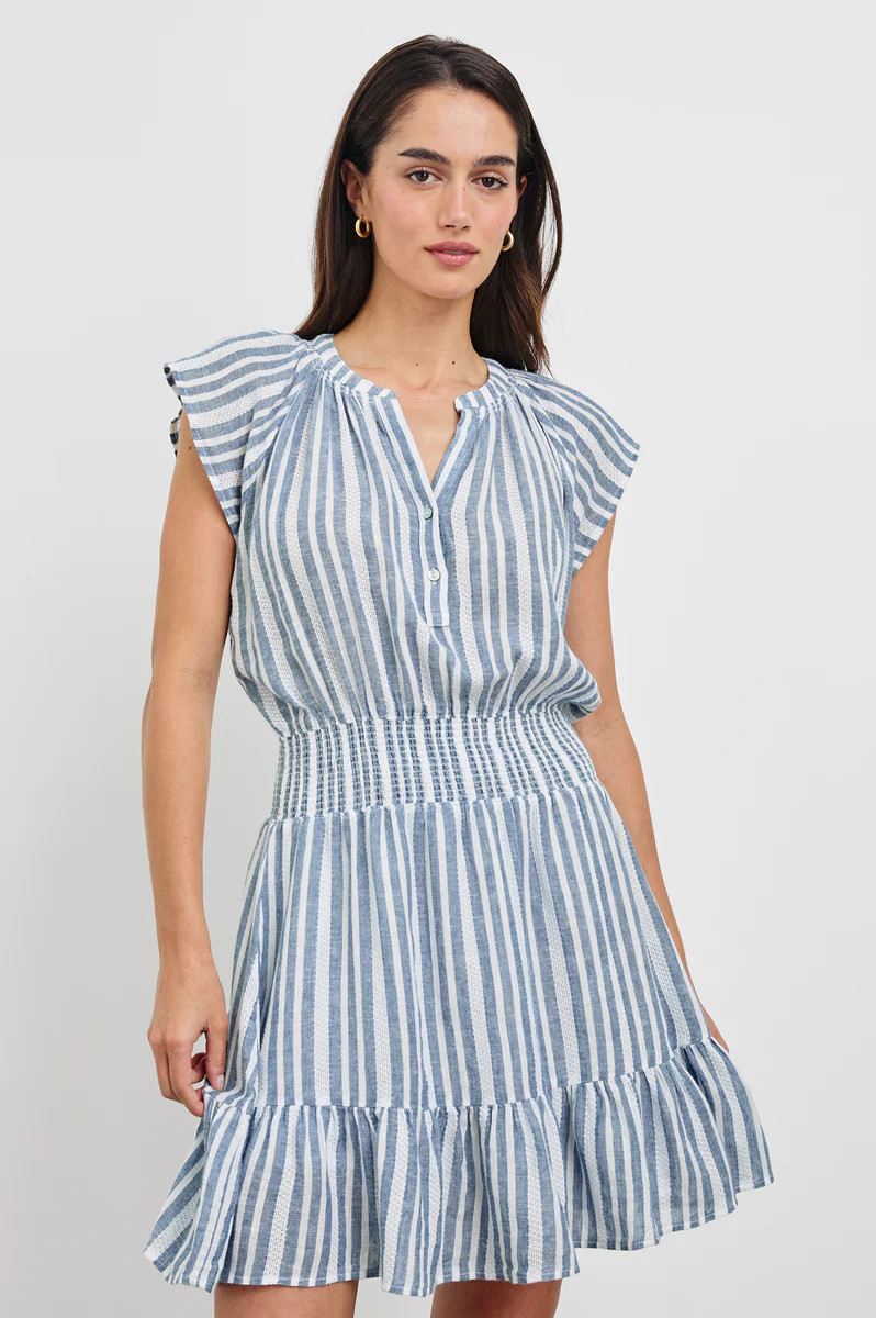 AUGUSTINE DRESS - JALISCO STRIPE | Rails