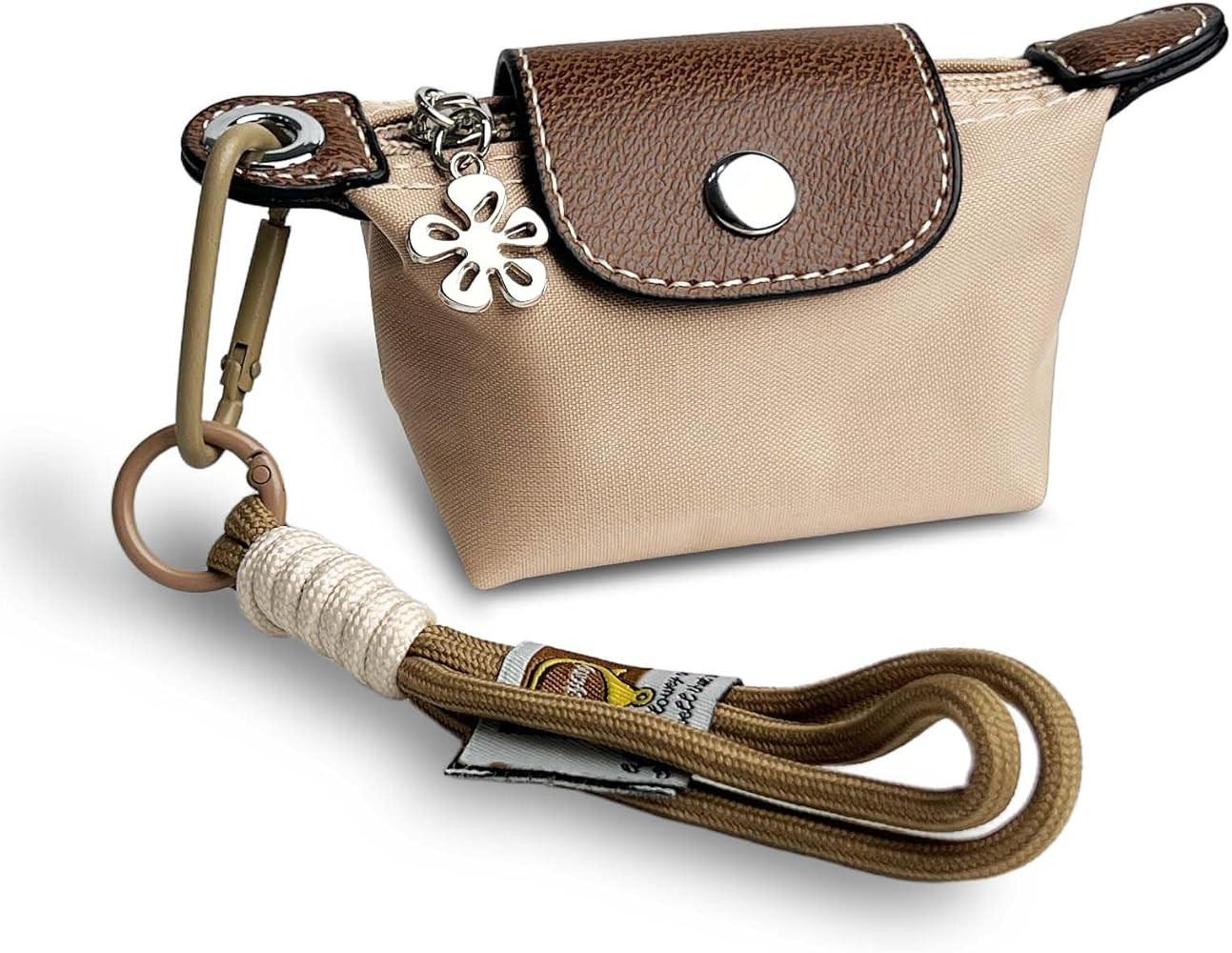 Women’s Mini Coin Purse Keychain – Vintage Nylon Zip Wallet – Compact, Stylish Change Purse... | Amazon (US)