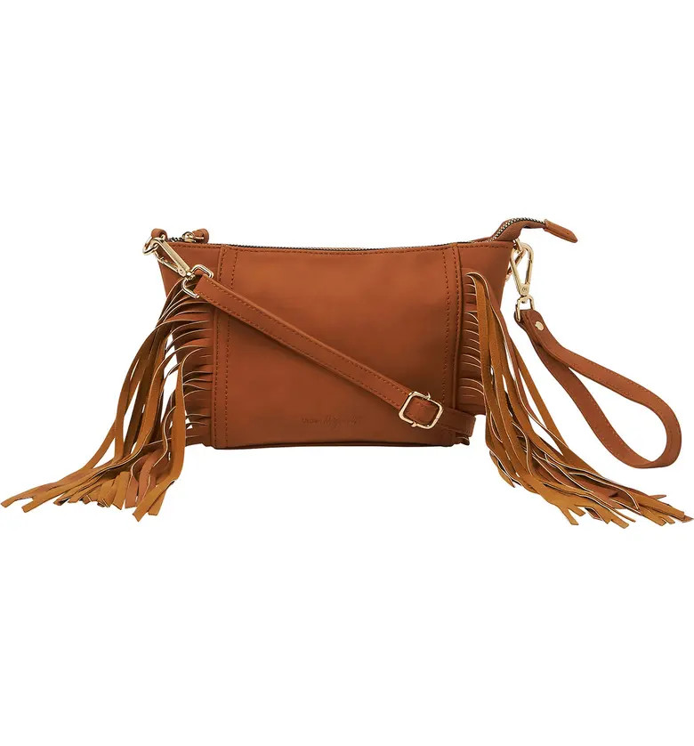 Urban Originals Mini Fringed Vegan Leather Crossbody Bag | Nordstromrack | Nordstrom Rack