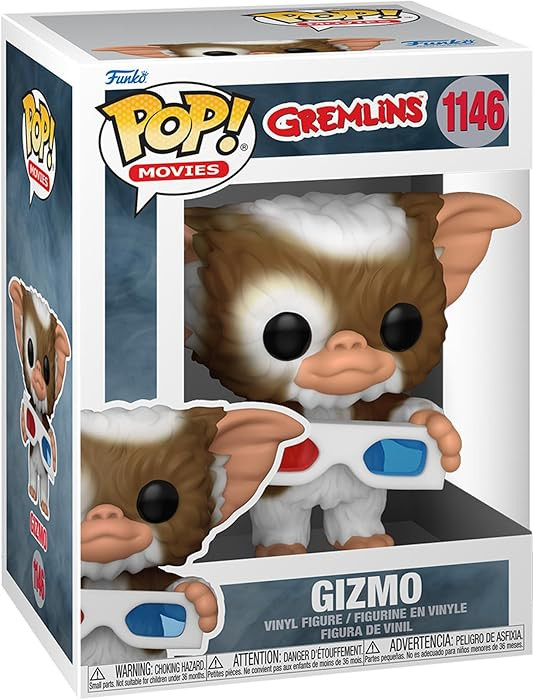 Funko Pop! Movies: Gremlins - Gizmo with 3D Glasses Multicolor | Amazon (CA)