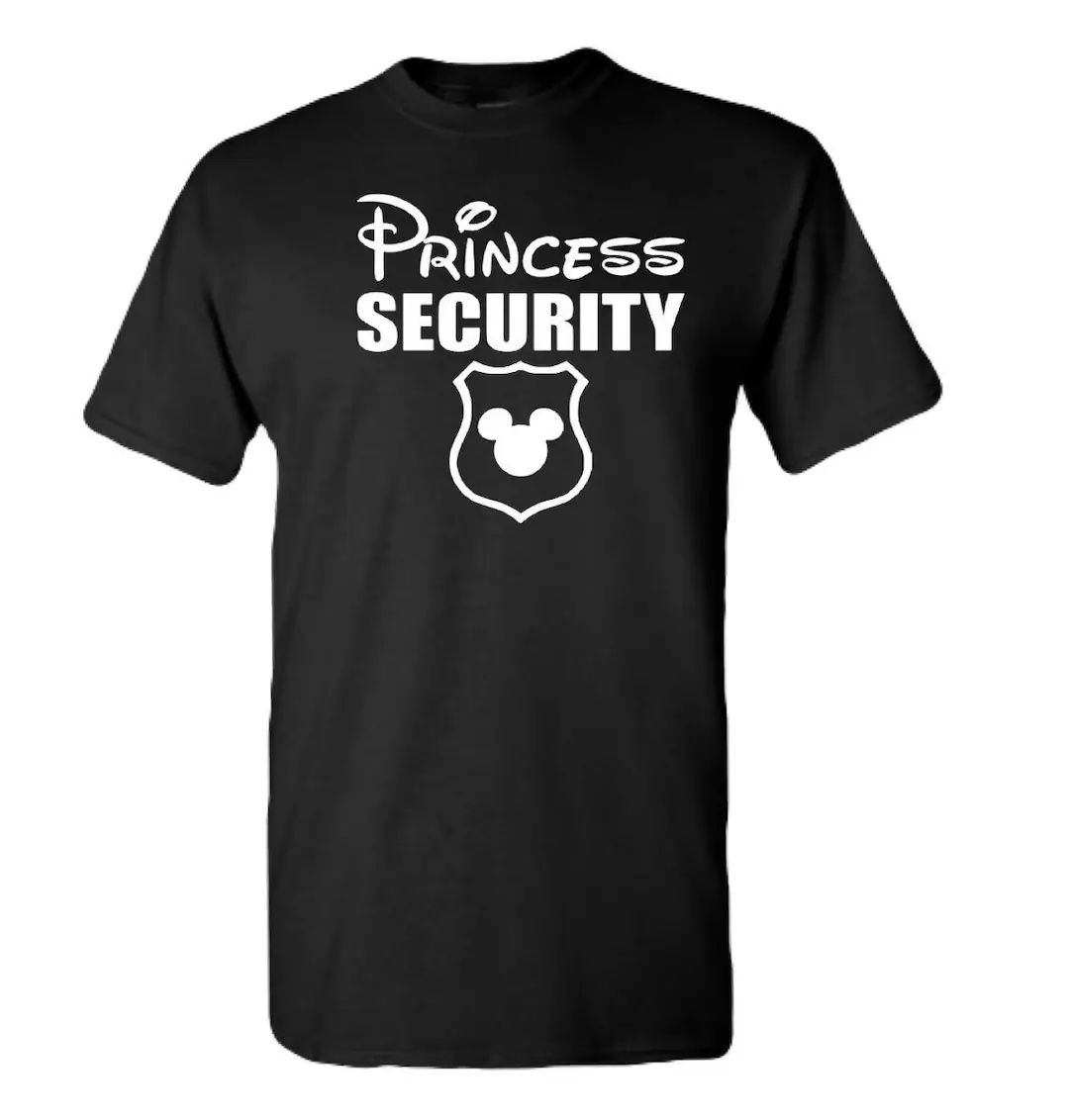 Princess Security T-shirt Sweatshirt Hoodie Theme Park - Etsy | Etsy (US)