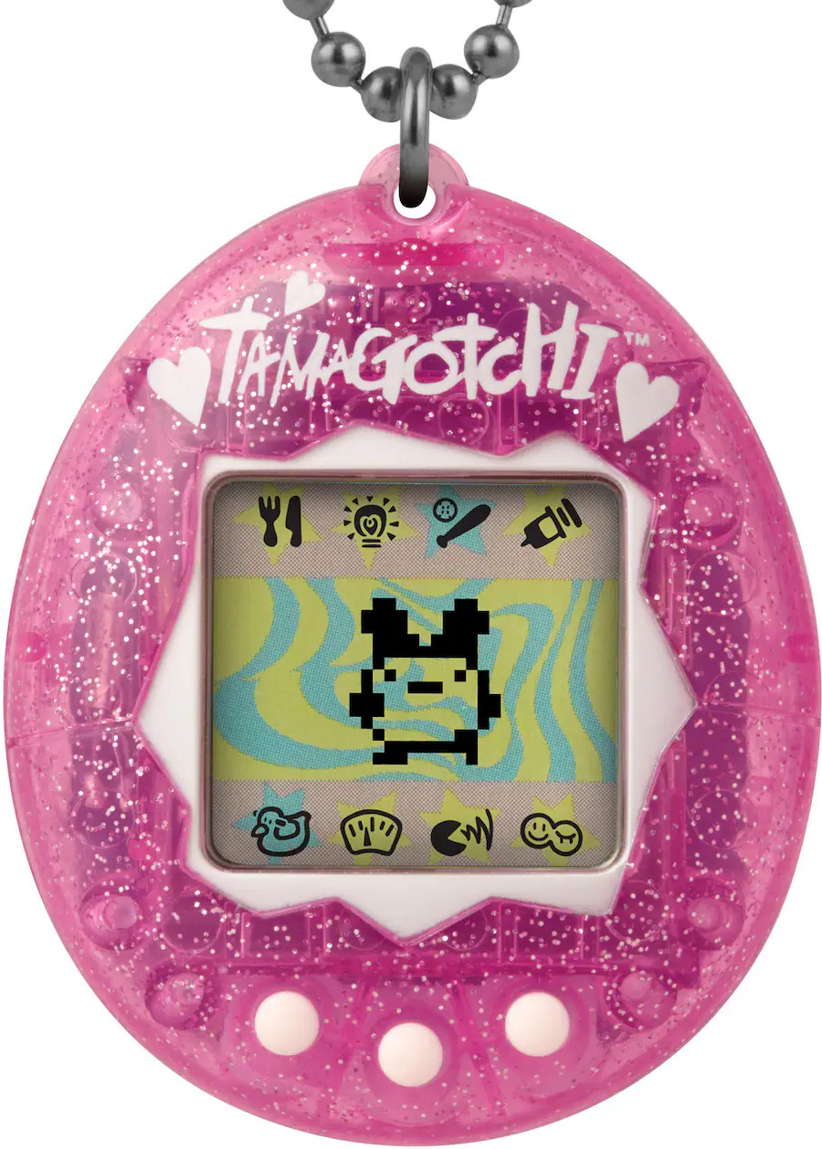 Bandai - Original Tamagotchi - Pink Glitter | Best Buy U.S.