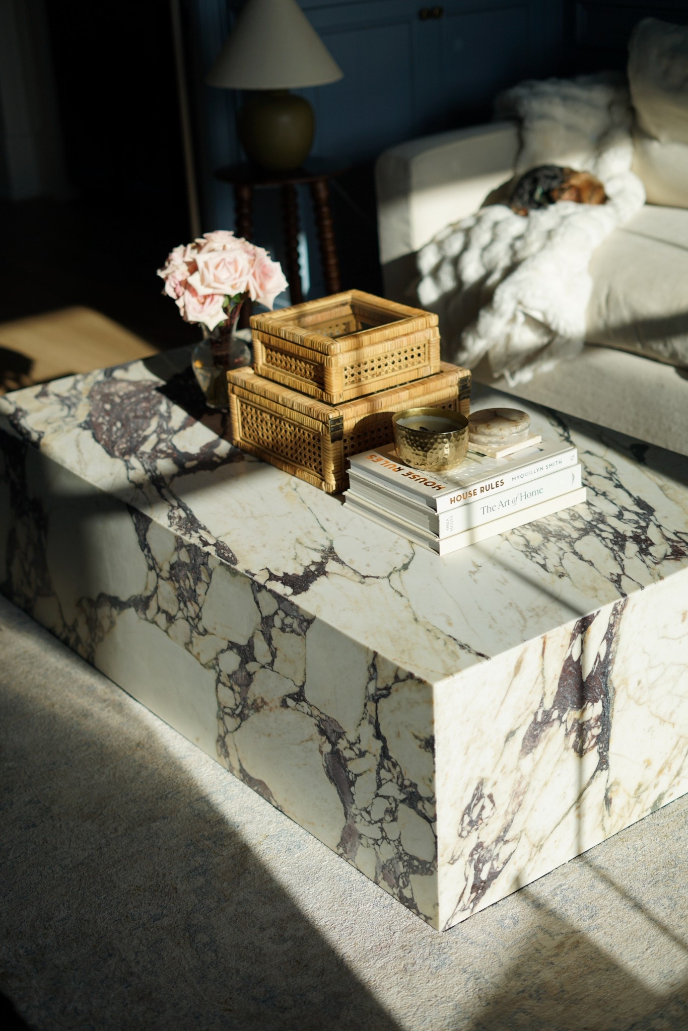 Calacatta Viola marble coffee table. 

#LTKHome