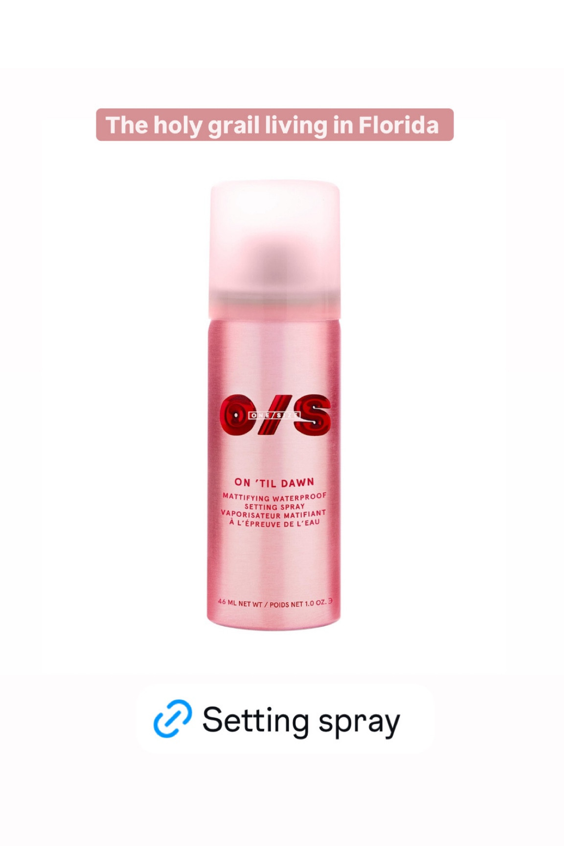 This stuff keeps your makeup SET! Beach days ✔️pickleball games ✔️ brunch in the sun ✔️ it checks all the boxes & there’s a reason it keeps selling out! 

#LTKSwim #LTKBeauty #LTKTravel