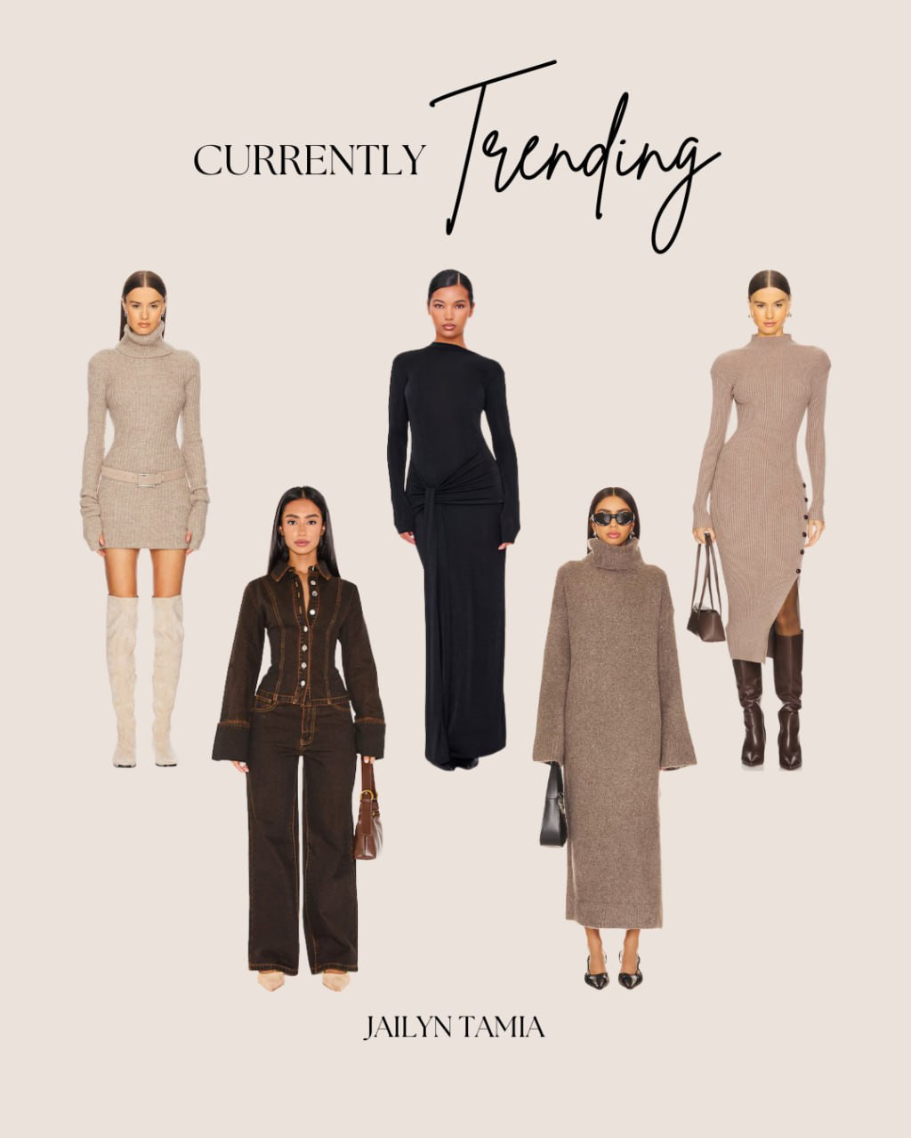 Currently Trending Outfits 


// Trending, Trending Outfits, Trending Outfit, Trendy, Trendy Outfits, Trendyfinds, Casual, Casual Outfits, Casual Chic, Comfy Casual, Chic Casual, Womens Casual Outfit, Casual Style, Fashion, Outfits, Outfit Ideas, Outfit Inspo, Classy, Classy Outfit, Classy Dress, Pretty Little Things, Pretty Little Prettylittlething, Pretty Little Thing Outfits, Revolve, Revolve Outfits, Winter Outfit, Winter Outfits, Winter Outfits Women, Dresses, Knit Dress, Mini Dress, Straight Leg Jeans, Mid Rise Jeans, Maxi Dress, Sweater Dress  

 #LTKGiftGuide #LTKootd #LTKSeasonal