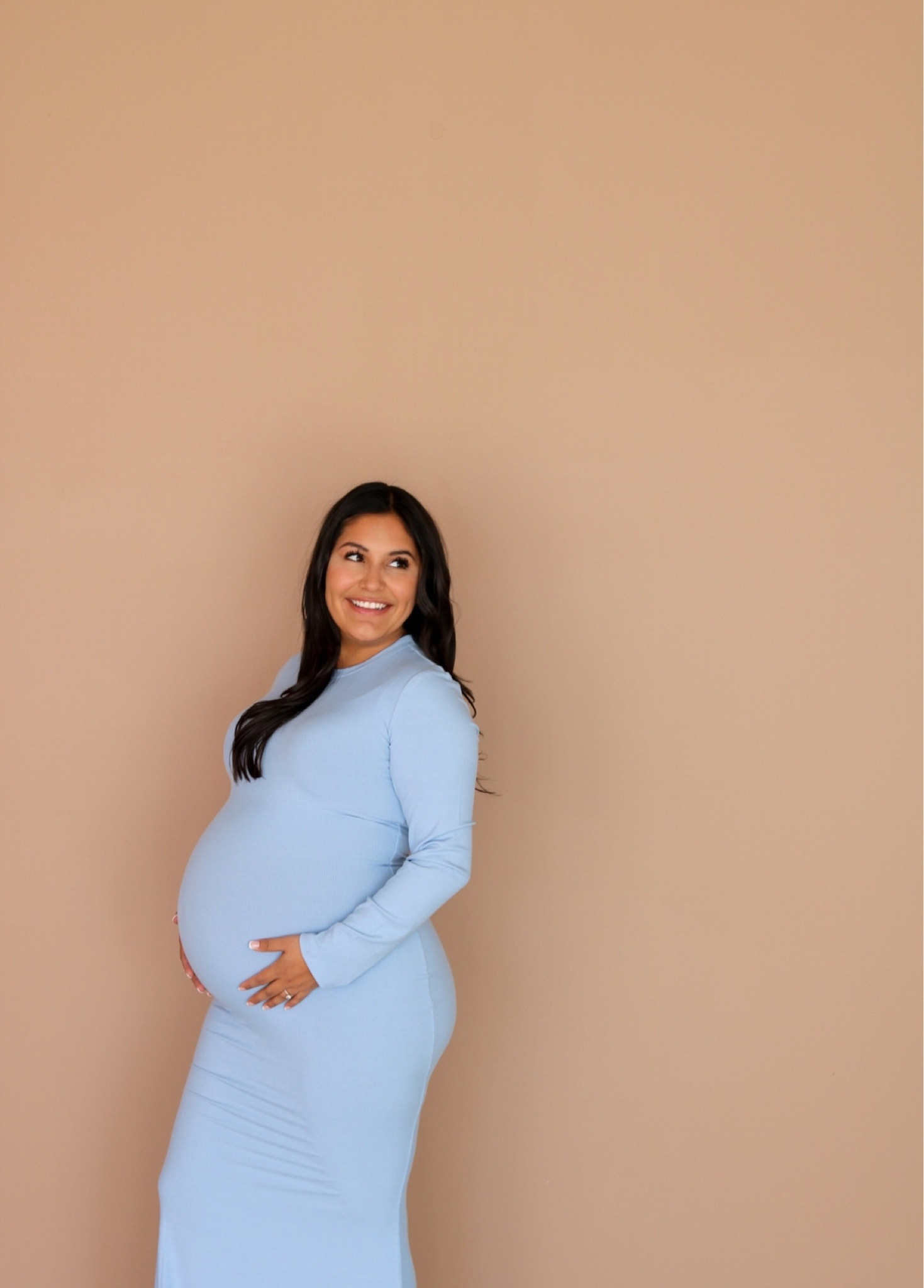 Perfect dress for maternity pictures, especially if you’re a boy mom 🩵 it’s also on sale today!!! #boymom #maternitypictures

#LTKbump #LTKbeauty #LTKbaby