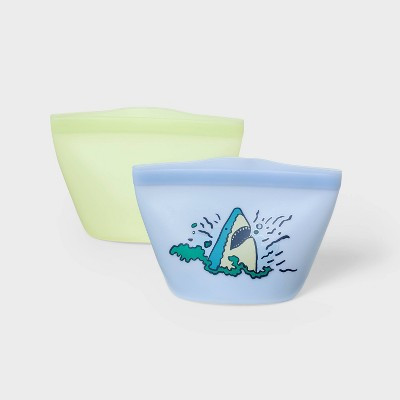 Kids' 2pc Reusable Sandwich Bag Shark - Cat & Jack™️: BPA-Free Lunch Bag | Target