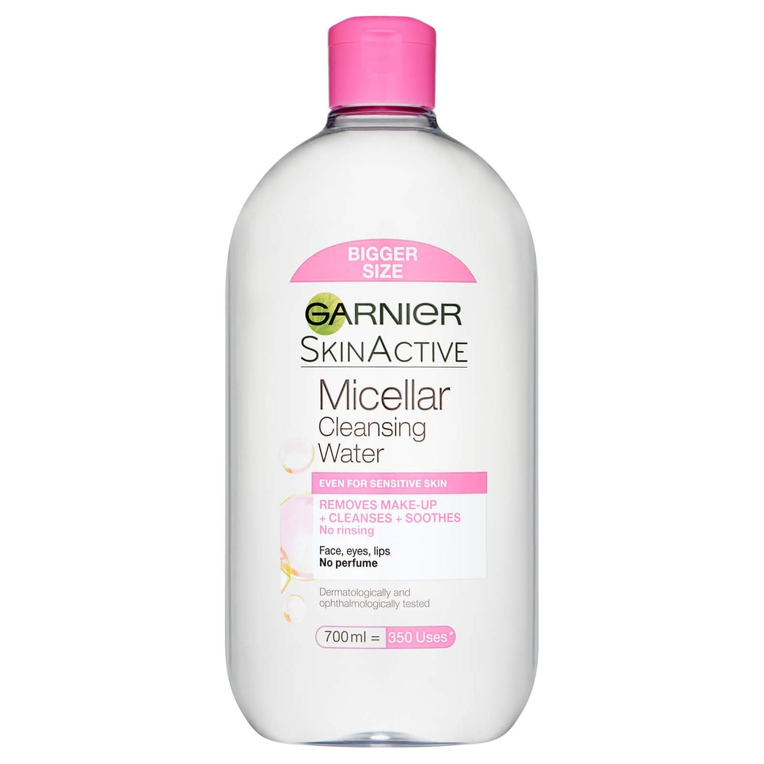 Garnier Micellar Water Facial Cleanser and Makeup Remover for Sensitive Skin 700ml | Look Fantastic (UK)
