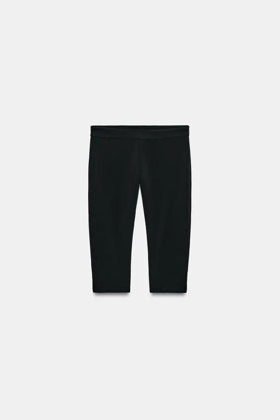 STRETCH CAPRI TROUSERS | Zara UK