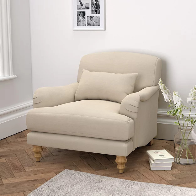 Petersham Cotton Armchair | The White Company (UK)