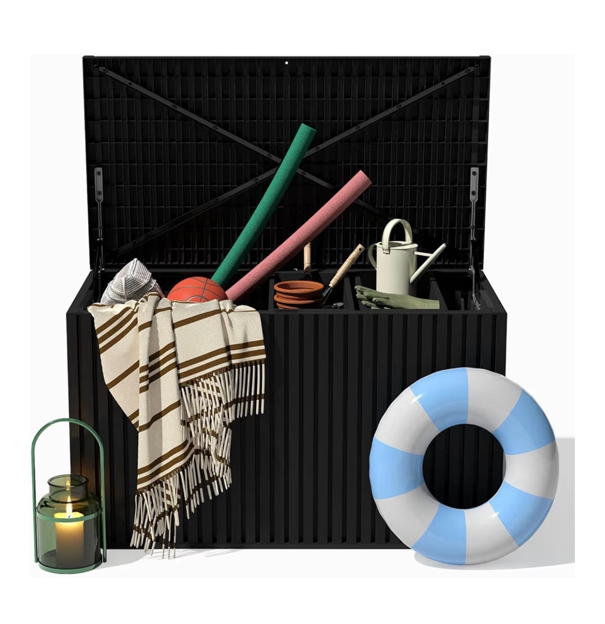 Veradek Everything Deck Box 120 Gallon | Lockable Storage Box and Organization for Patio Furniture, Outdoor Cushions, Throw Pillows, and Garden Tools

#LTKHome