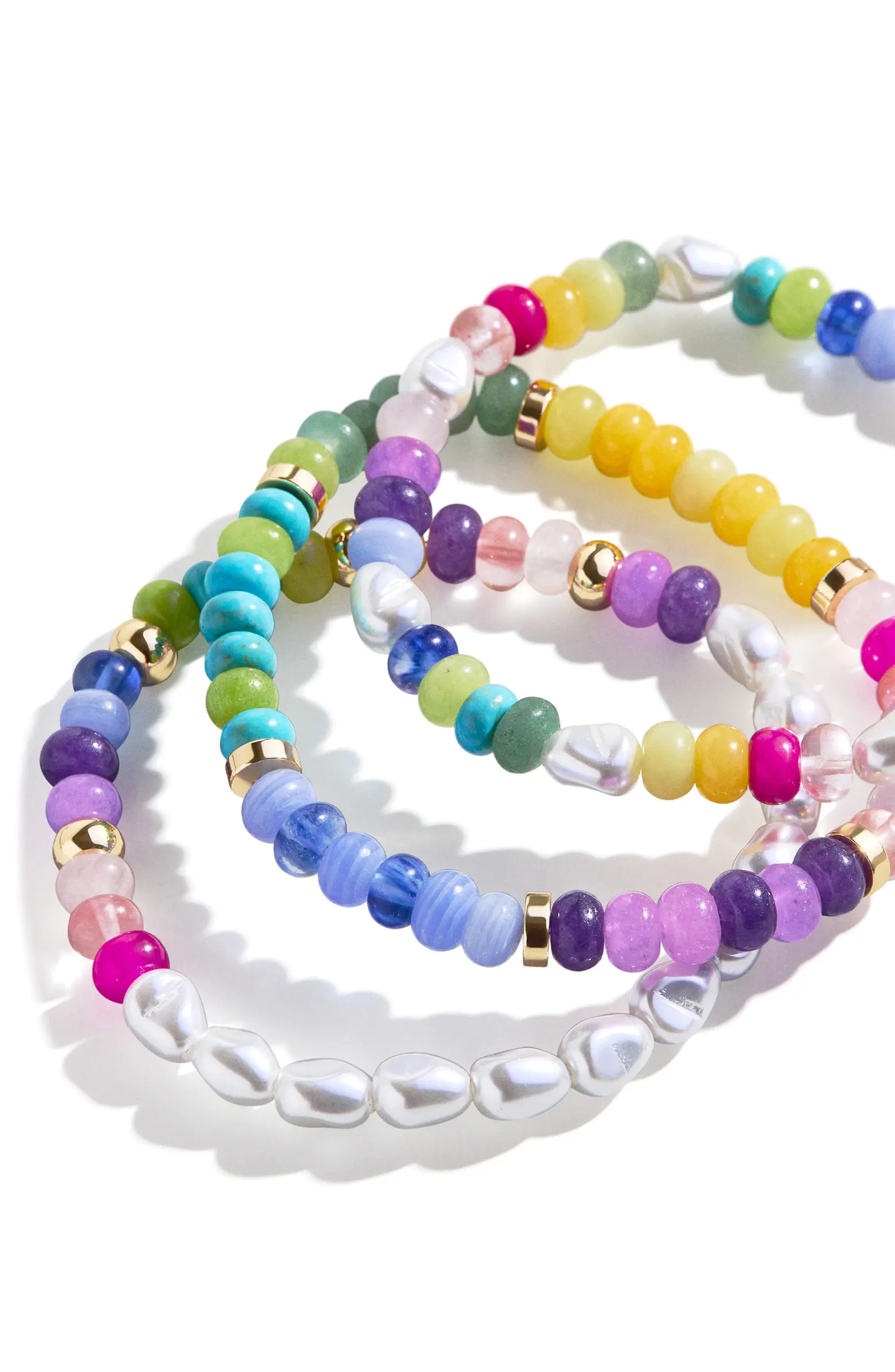 BaubleBar Kai Set of 3 Beaded Bracelets | Nordstrom | Nordstrom