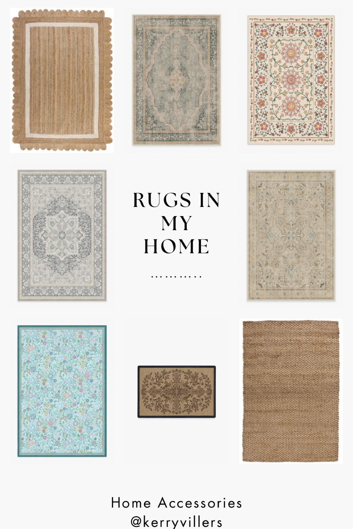 Rugs are great for bringing a room scheme together. I’m a big fan of Ruggable washable rugs and jute, which can be more forgiving when you live with a messy family! 

I get asked about our rugs a lot, so I thought I’d pop them together in one post so they’re easy to find! 

All the rugs are exact matches, apart from the straight edge jute one. Mine is from Ikea and can’t be linked here, so I found a similar one.

I recommend you go for a rug that will fill a lot of space in your room. If it’s for your bedroom, you want both of the bed legs at the end of the bed to be over the rug, with the rug also covering ample space both under and around the outside of the bed. In the living room, it should be large enough for the front legs of your furniture to sit over the rug. 


#LTKeurope #LTKhome #LTKuk
